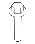 LR139077 - : Front Mount Bracket Bolt for Land-Rover Image