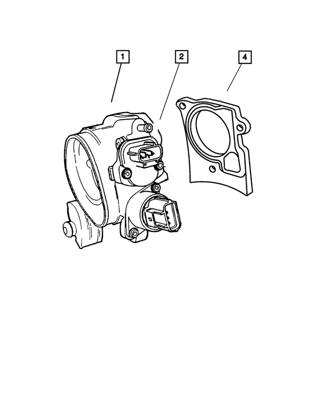 5102020AA - Fuel: Throttle Body for Mopar Image