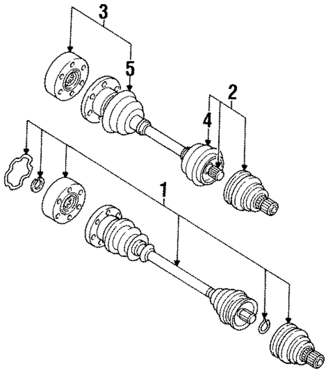 431498103CX - Suspension: Cv Joint Kit for Audi Image