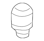 17117545864 - Cooling System: Radiator Upper Bracket for BMW: 525i, 525xi, 528i, 528i xDrive, 528xi, 530i, 530xi, 535i, 535i xDrive, 535xi, 550i, M5 Image