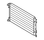 1C0121253E - Cooling System: Radiator for Volkswagen: Beetle Image