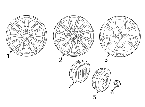 Wheels for 2019 Fiat 124 Spider #0