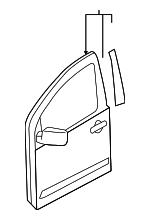 H0100ZQ3MA - Body: Door Shell for Nissan: Armada, TITAN Image