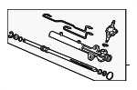 53601S87A02 - Steering: Steering Gear for Honda: Accord Image