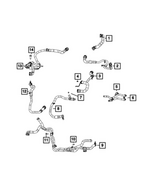 68577484AC - Cooling: Coolant Hose for Ram: 1500 Image