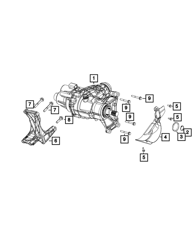« 68324529AA – Power Transfer Unit : Boite De Transfert pour Mopar Image »