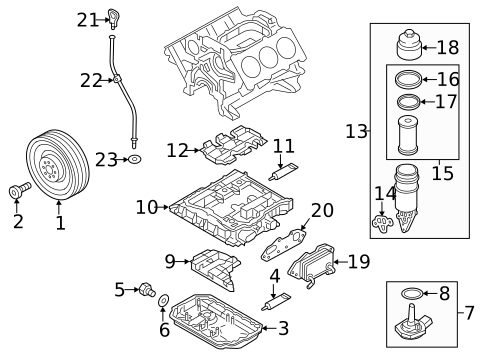 Filters for 2012 Volkswagen Touareg #1