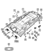 6EV02PD2AG - Interior Trim: Headliner for Mopar Image