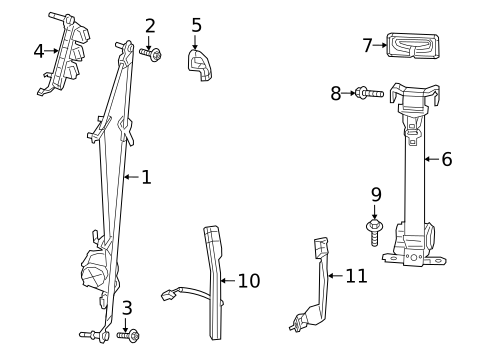 Seat Belt for 2022 Ram 3500 #1
