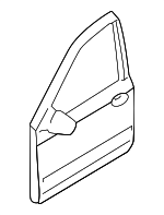 760043K010 - Body: Door Shell for Hyundai Image