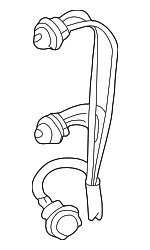 3565855G10 - Electrical: Socket &amp; Wire for Suzuki Image