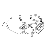 68430574AD - Electrical: Battery, Alternator, And Starter Wiring for Mopar Image