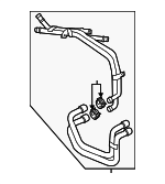 7L8121070BG - : 2013-2015 Audi Q7 - Hose &amp; Tube Assembly for Audi: Q7 Image