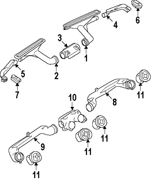 Air Distribution System for 1992 Mazda Miata #0