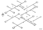 61129131631 - Vehicle Electrical System: Wiring Set Seat, Driver Side for BMW Image