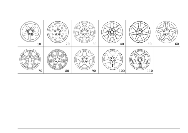 1704010702 - Wheels: Disc Wheel for Mercedes-Benz Image image