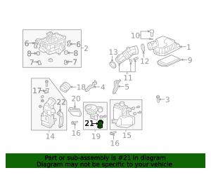 2007-2009 Honda CR-V Engine Air Intake Hose 17237-RZA-000 | OEM Parts ...