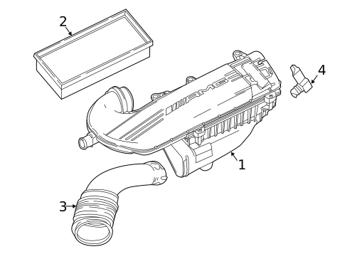 Air Intake for 2016 Mercedes-Benz G550 #0