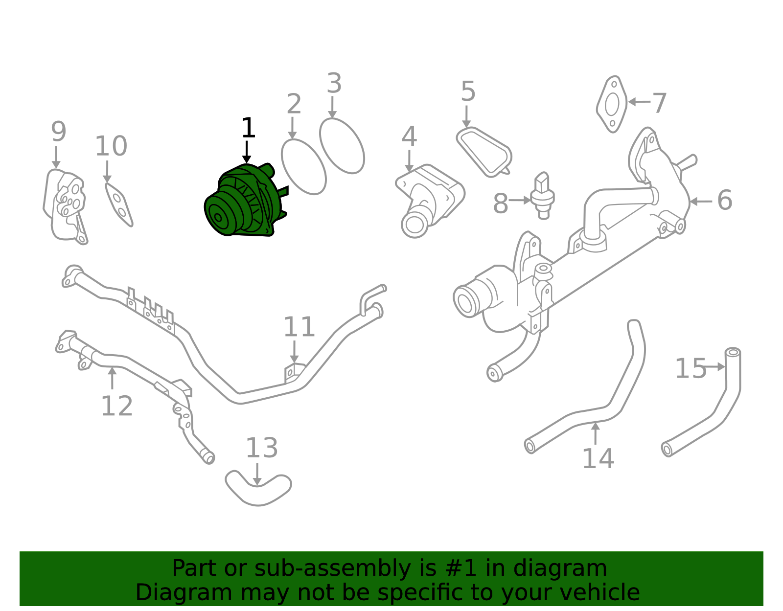 21010JA11A - Water Pump 2013-2016 INFINITI | Official INFINITI