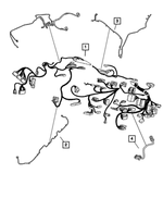 5081504AE - Electrical: Instrument Panel Wiring for Chrysler: 300 | Dodge: Charger Image