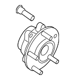 D02024BA0JNW - Suspension: Value Advantageâ„¢ HUB ASSY FRONT for Nissan: Qashqai, Rogue, Rogue Sport Image