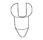 95856424400 - Body: Drain Hose Grommet for Porsche: Cayenne, Macan Image