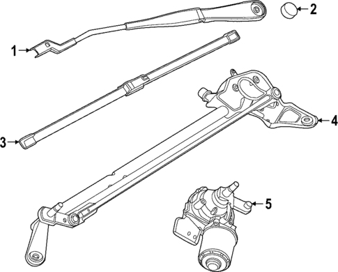 Wiper Components for 2023 Ford Maverick #0