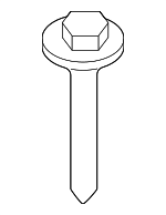 7119905577 - Body: Bumper Guide Bolt for Mini Image