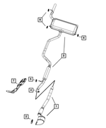 5155473AC - Exhaust: Heat Shield for Mopar Image