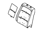DA8Z7464811F - : Seat Back Pad for Ford: Flex Image