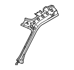 AA8Z7402508A - Body: Inner Windshield Pillar for Ford: Flex Image