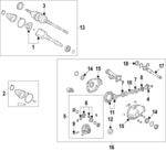 9036630129 - : Differential Pinion Bearing for Toyota: 4Runner, Land Cruiser, Tacoma Image