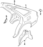 BD5971410 - Body: Outer Panel for Mazda: GLC Image