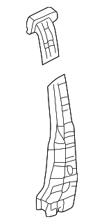 63210SZ3G03ZZ - Body: Pillar Reinforced for Acura: RL Image