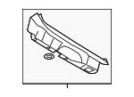1K0825671T - Exhaust: Shield for Volkswagen Image