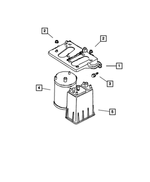 53030893AB - Emission Systems: Vapor Canister Bracket for Mopar Image