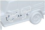 4658203203 - Electr. System: Electrical Wiring Harness for Mercedes-Benz: G500, G550, G580, G63 AMG Image