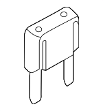 1879005261 - Electrical: Mini Fuse for Genesis: Electrified G80, Electrified GV70, G70, G80, G90, GV60, GV70, GV80, GV80 Coupe | Hyundai: Accent, Elantra, Elantra GT, Elantra N, Ioniq, Ioniq 5, Ioniq 6, Palisade, Santa Cruz, Santa Fe, Sonata, Tucson, Veloster Image