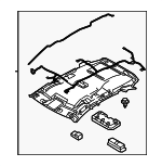 VA416803ZE75 - Body: Headliner for Mazda: CX-50 Image