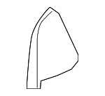 51459209793 - : Side Cover for BMW: 528i, 528i xDrive, 535d, 535d xDrive, 535i, 535i xDrive, 550i, 550i xDrive, ActiveHybrid 5 Image