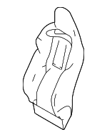 710741AQ50C3 - : 2023 Toyota GR Corolla - Seat Back Cover for Toyota: GR Corolla Image