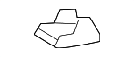 7212347060 - Body: Ft End Track Cover for Toyota Image