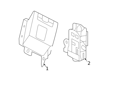 Electrical Components for 2016 Ford Police Interceptor Utility #3