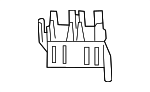 81041XC000 - Electrical: Relay Box Bracket for Subaru Image