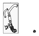 282723N111 - Cooling System: Inlet Pipe for Genesis: GV70, GV80, GV80 Coupe Image