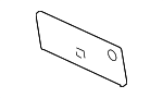 6430A067 - Body: License Panel for Mitsubishi Image
