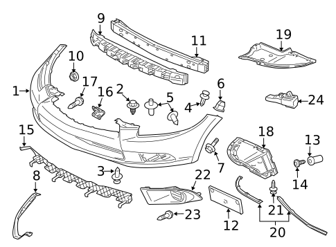 Bumper Assembly for 2010 Mitsubishi Eclipse #0