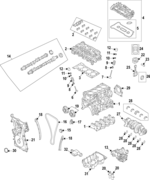 LJ7Z6010A - Engine: Cylinder Block for Ford Image