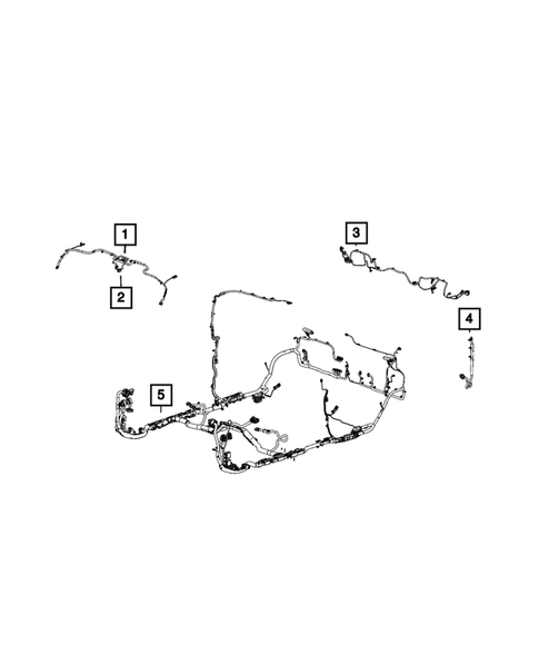 Wiring, Body and Accessories for 2024 Jeep Wrangler #0