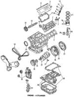 78103351B - Engine: Cylinder Head for Audi: 90, 90 Quattro, A4, A4 Quattro, A6, A6 Quattro, Cabriolet Image